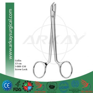 Collin Forcep With Screw Lock
