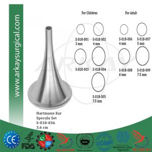 Hartmann Ear Specula