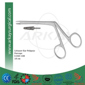 Littauer Ear Polypus Forcep