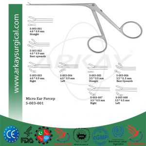 Mini McGee Micro Ear Forcep