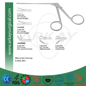 Mini McGee Micro Ear Forcep