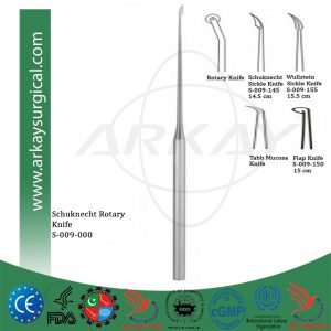 Schuknecht Rotary Knife