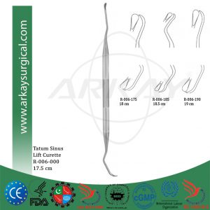 Tatum Sinus Lift Curette
