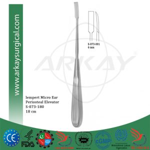 Lempert Micro Ear Periosteal Elevator