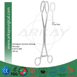 Dartigues Uterine Seizing Forcep