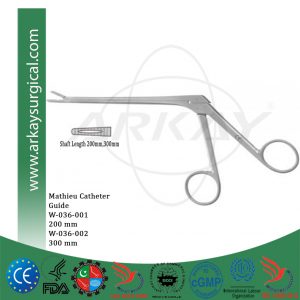 Mathieu Catheter Guide Forcep 