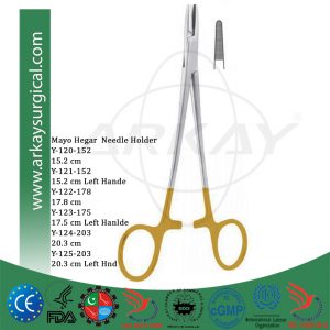 Mayo Hegar Needle Holder