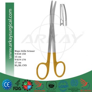 Mayo Stille Operating Scissor BL/BL CVD 