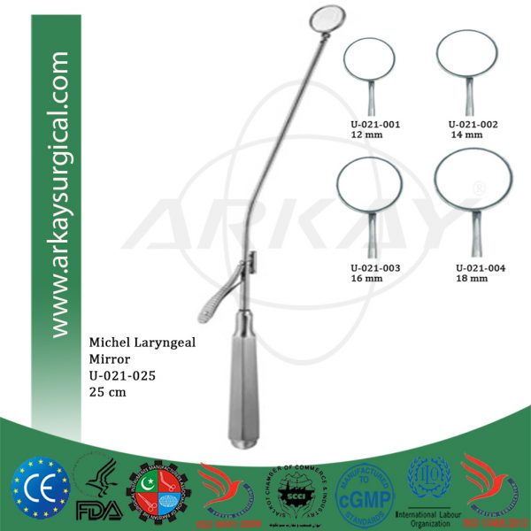 Michel Laryngeal Mirror 