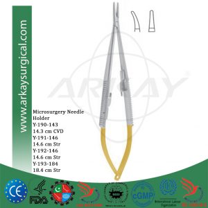 Microsurgery Needle Holder