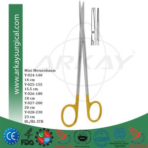 Mini Metzenbaum Operating Scissor