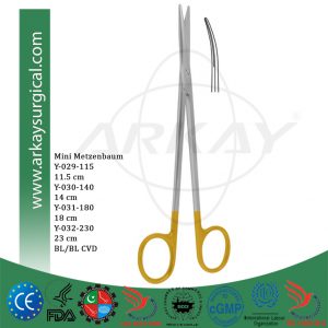 Mini Metzenbaum Operating Scissor