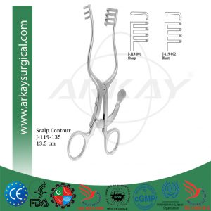 Scalp Contour Wound Spreader