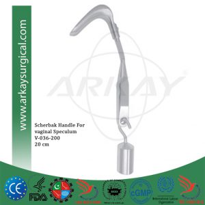 Scherbak Handle For Vaginal Speculum