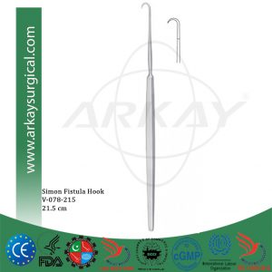Simon Fistula Hook
