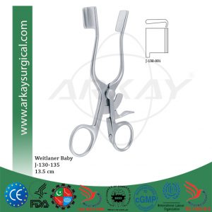 Weitlaner Baby Wound Spreader