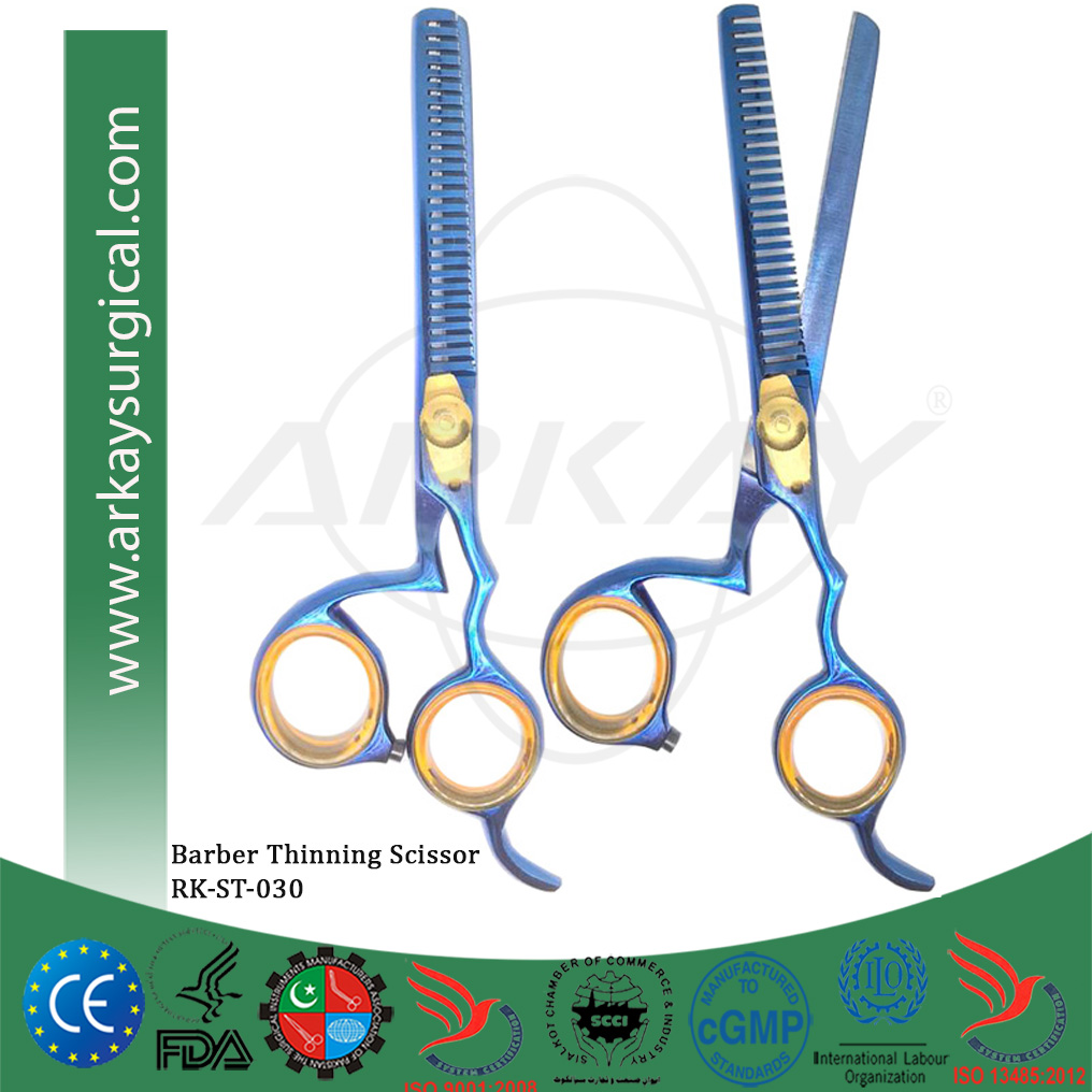 barber hair thinning scissors
