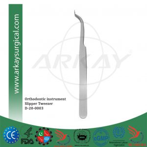 Orthodontics instrument slipper tweezers