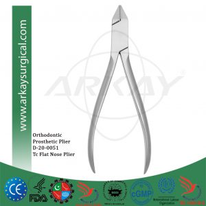 T C flate nose plier