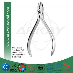 TC three prong clasp adjustable plier