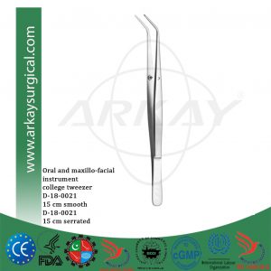 College dental tweezer cotton plier