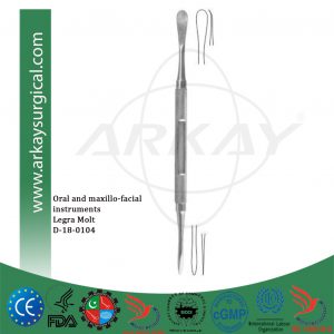 legra molt bone file and curette