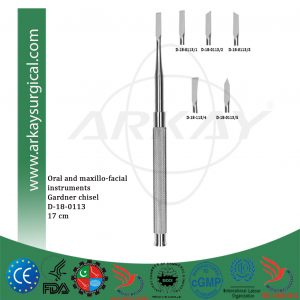 Gardner chisel 17 cm