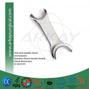 double ended cheek retractor 
