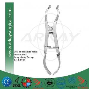 ivory clamp forcep 