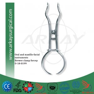 brewer dam punch clamp forcep