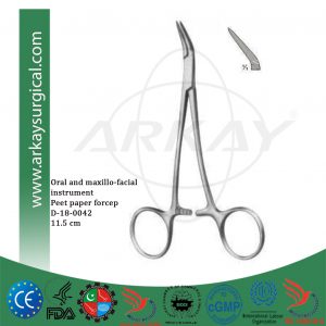 PEET PAPER FORCEP