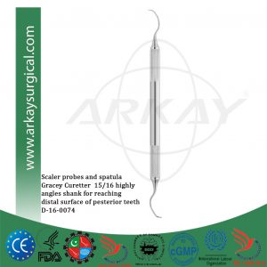 Gracey curettes 15/16 highly angled