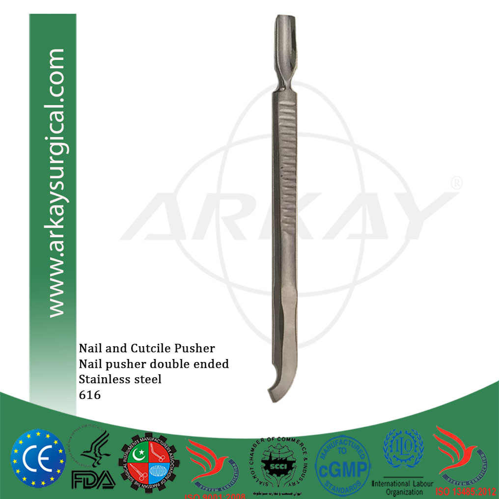 Nail pusher stainless steel double ended 616 Nail pusher stainless steel double ended