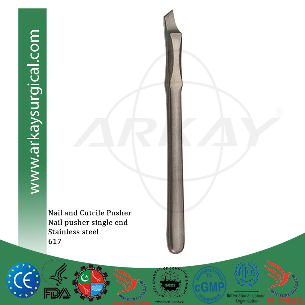 Nail pusher stainless steel single end 617 Nail pusher stainless steel single end