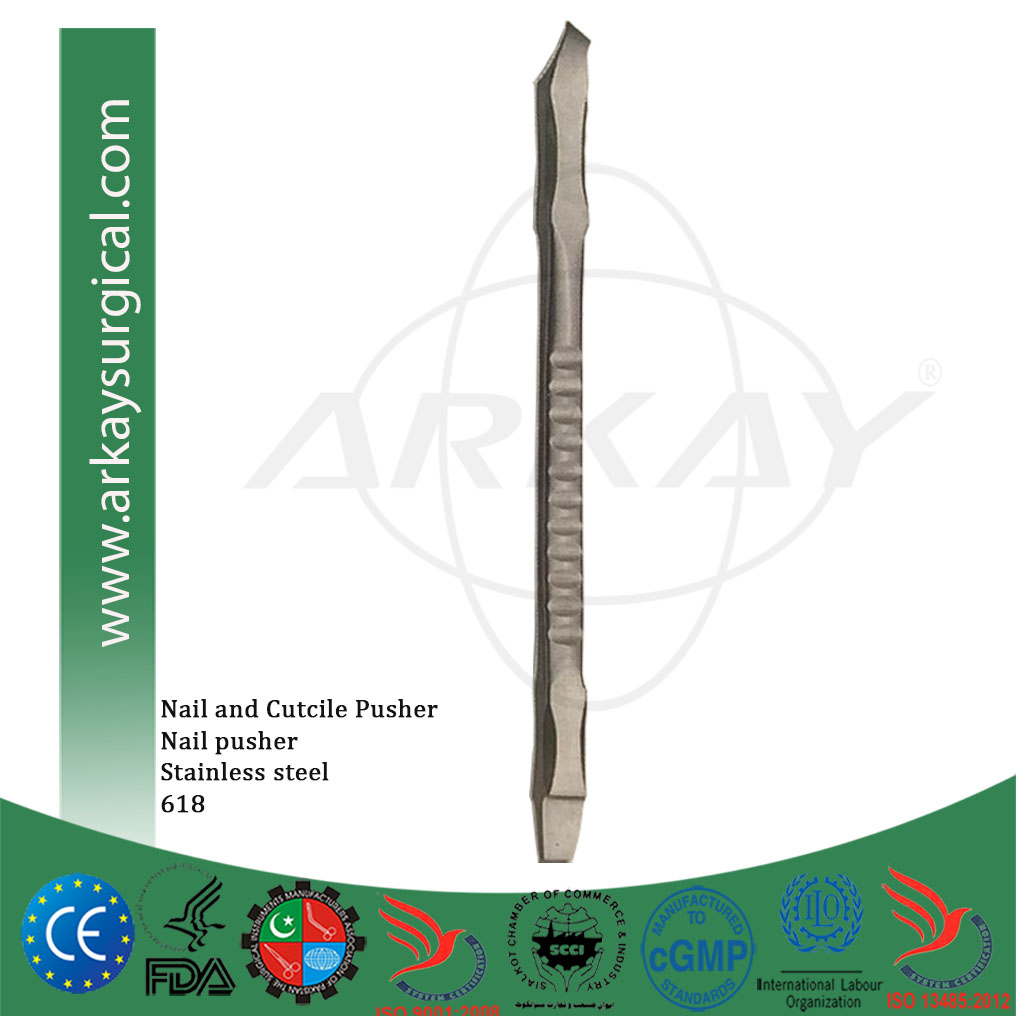 Nail pusher stainless steel double ended 618 Nail pusher stainless steel double ended