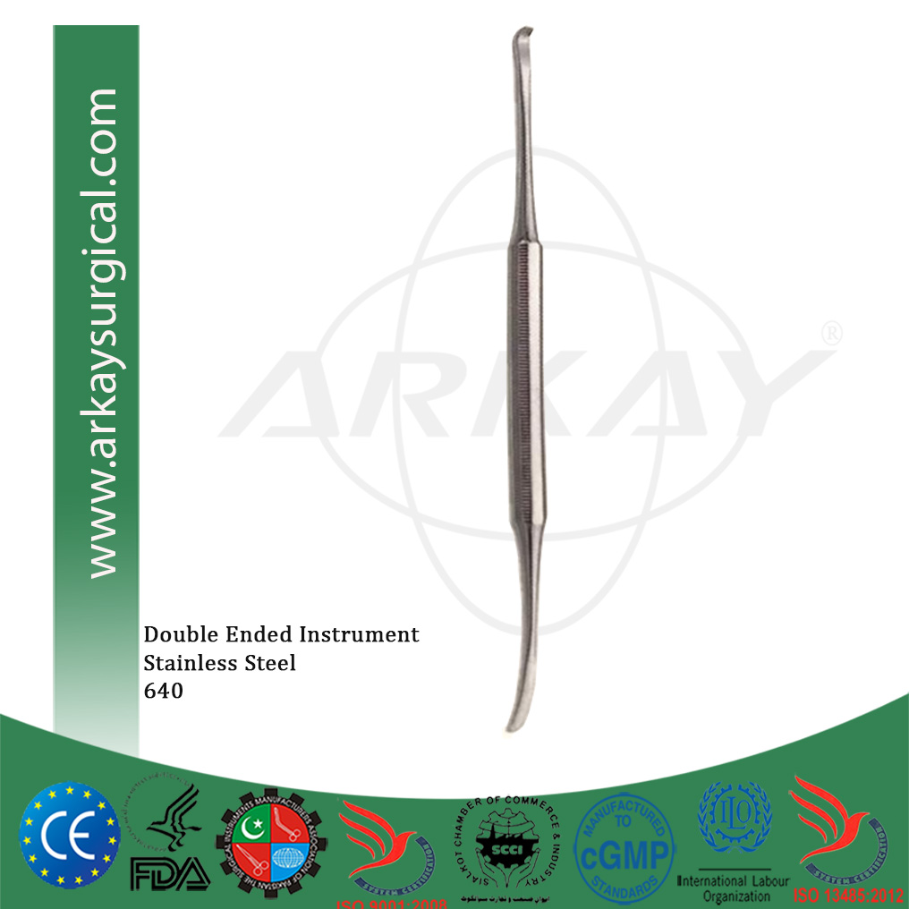 Double instrument stainless steel 640 Double instrument stainless steel