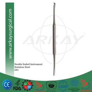 Double instrument stainless steel