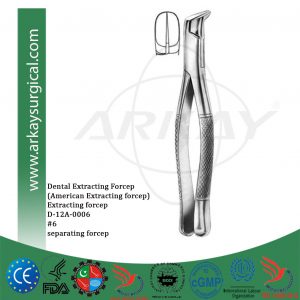 Dental extracting forcep american pattern