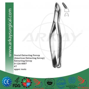 Dental extracting forcep american pattern
