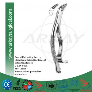 Dental extracting forcep american pattern