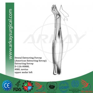 Dental extracting forcep american pattern